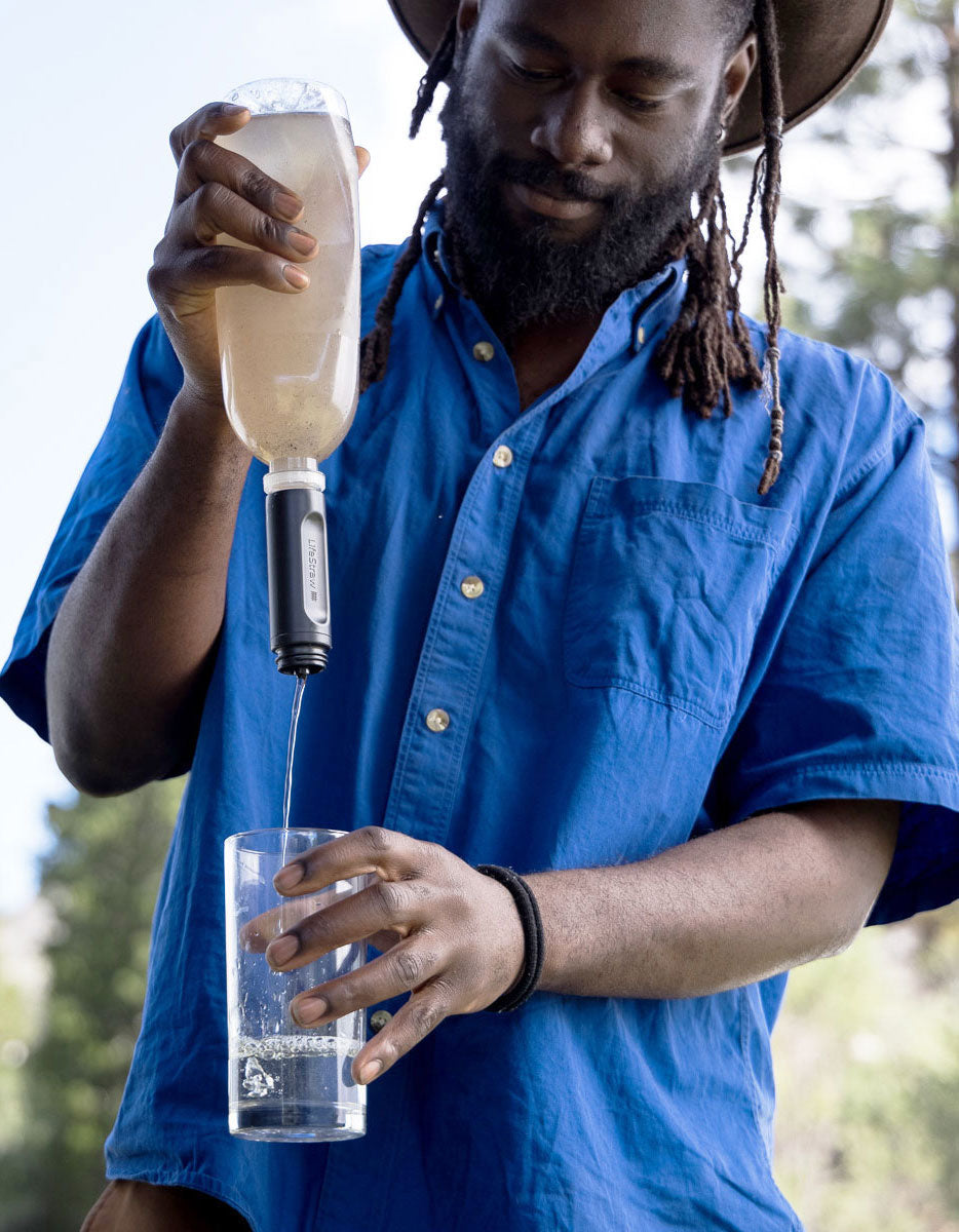 LifeStraw Peak Series Collapsible Squeeze 1L Bottle with Filter Bottle Filter LifeStraw Water Filters & Purifiers