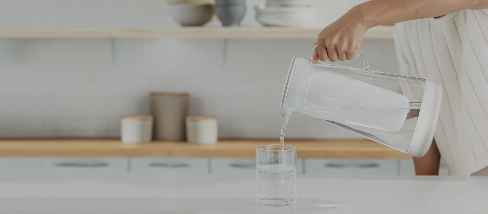 Accueil Lifestraw<br> Pichet en verre