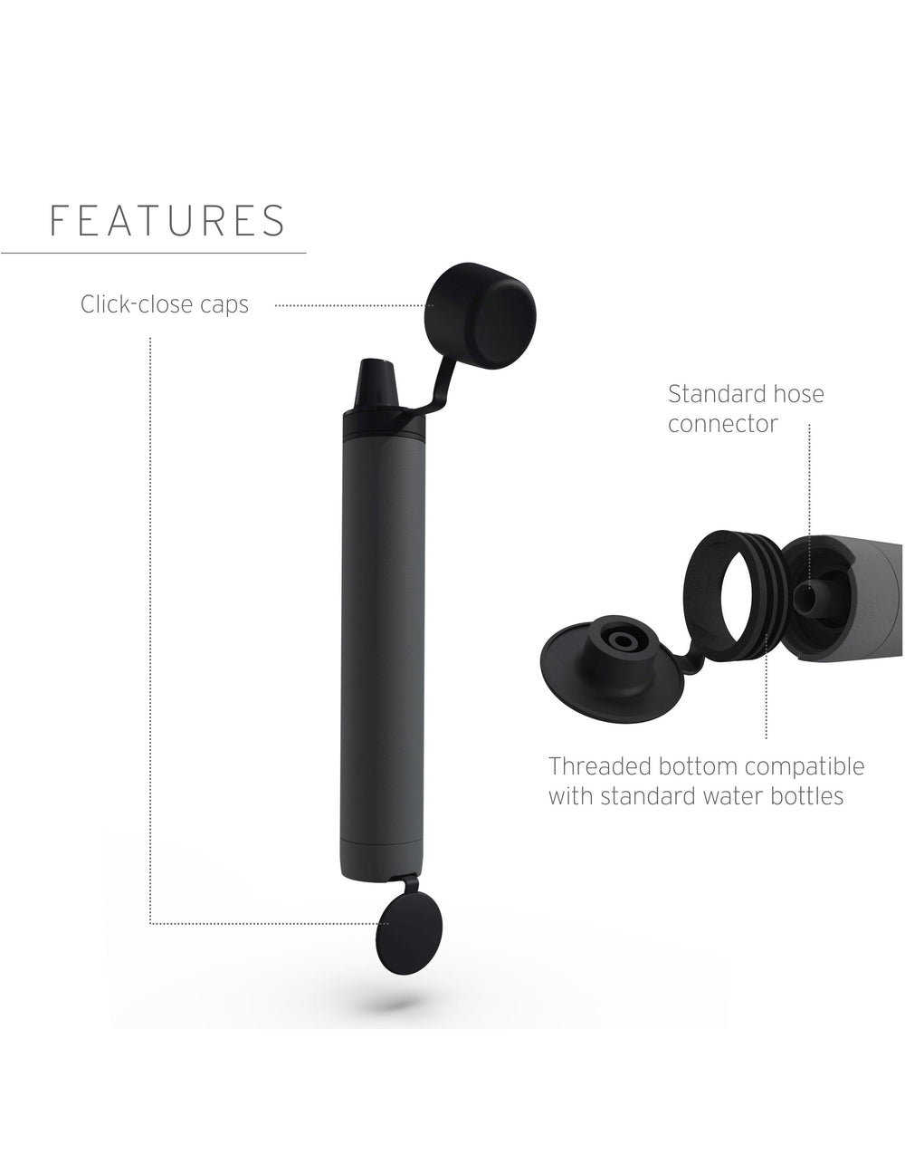 LifeStraw Peak Series Straw Straw LifeStraw Water Filters & Purifiers