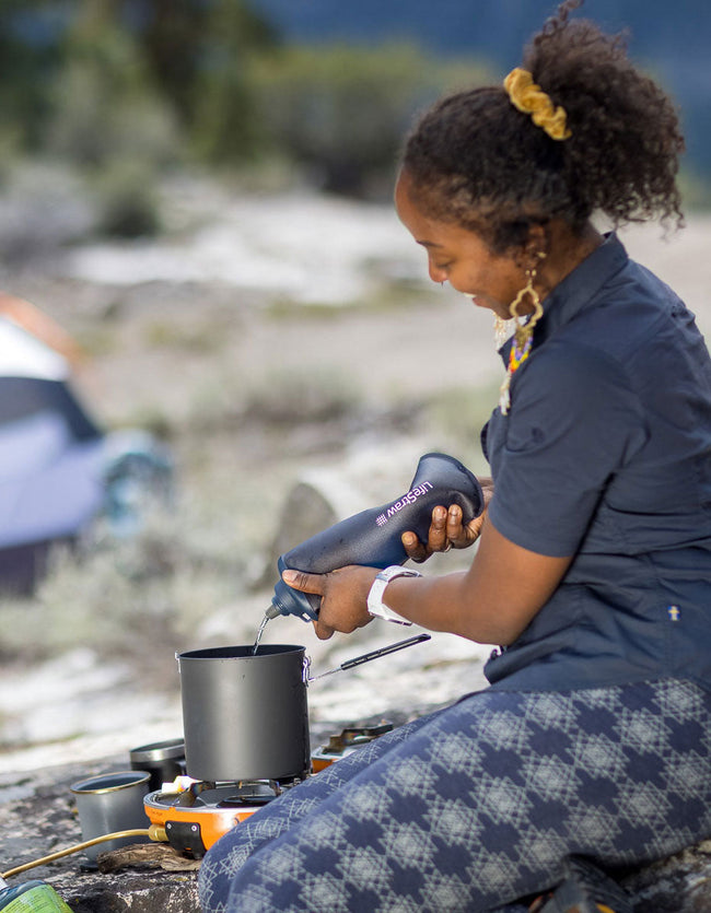 LifeStraw Peak Series Collapsible Squeeze Bottle with Filter Bottle Filter LifeStraw Water Filters & Purifiers
