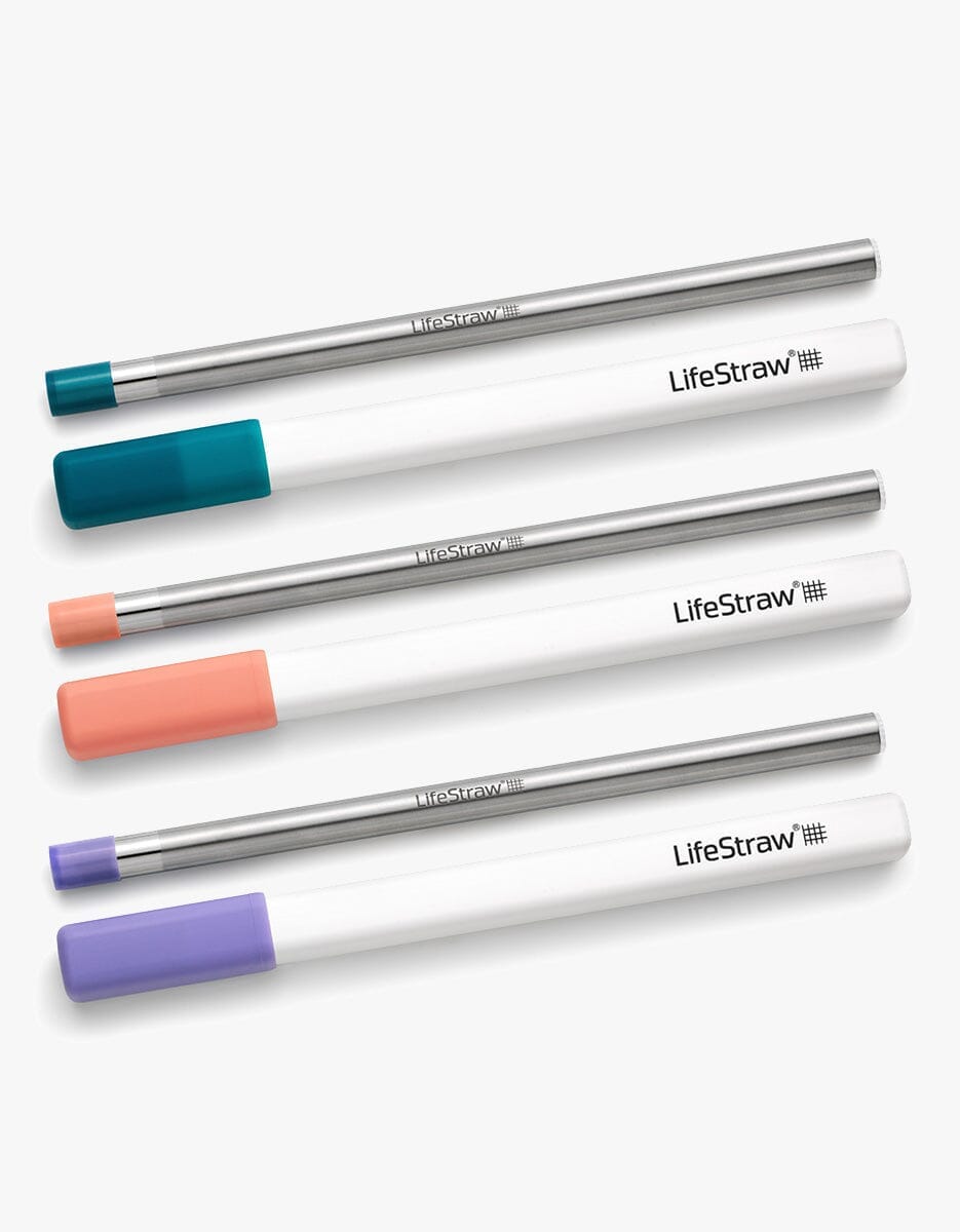 LifeStraw Sip 3-Pack Straw Filter LifeStraw - Online store 3-Pack Multi color