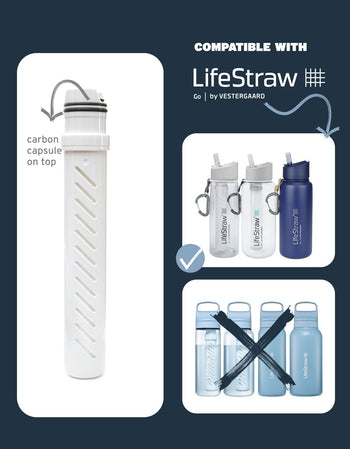 LifeStraw 2-Stage Membrane Microfilter Replacement Filter Replacements LifeStraw - Online store