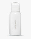 LifeStraw Go Series Stainless Steel 1L Bottle Filter LifeStraw - Online store/Color-Polar White