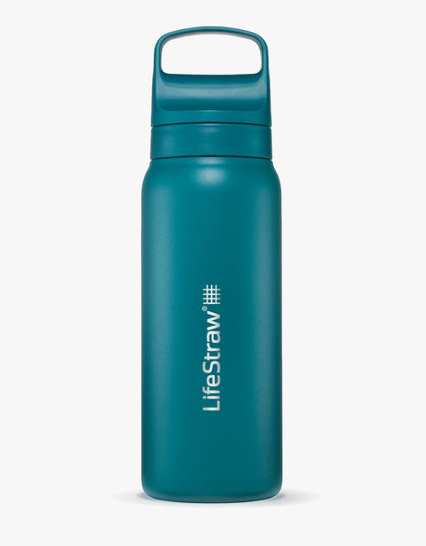 LifeStraw Go – Bouteille De Purification D'eau 1L – Filtre, Sans BPA, Compagnon De Voyage