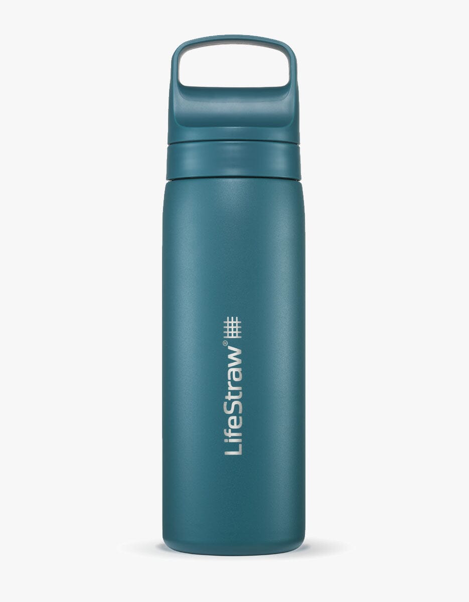 LifeStraw Go Series Stainless Steel 18 oz Bottle Filter LifeStraw - Online store Laguna Teal