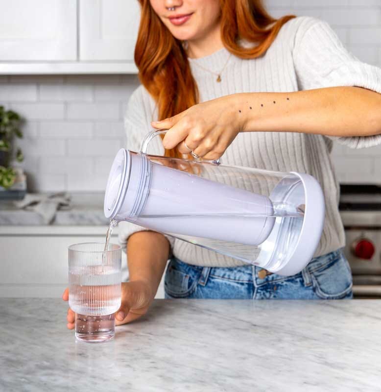 LifeStraw Home 7-Cup Glass Home LifeStraw - Online store