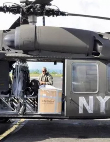 LifeStraw actively responds to emergencies across the globe. Our general disaster relief fund allows us to respond proactively and immediately whenever disaster hits.