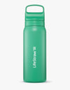 LifeStraw Go Series Stainless Steel 24 oz Bottle Filter LifeStraw - Online store Cactus Green